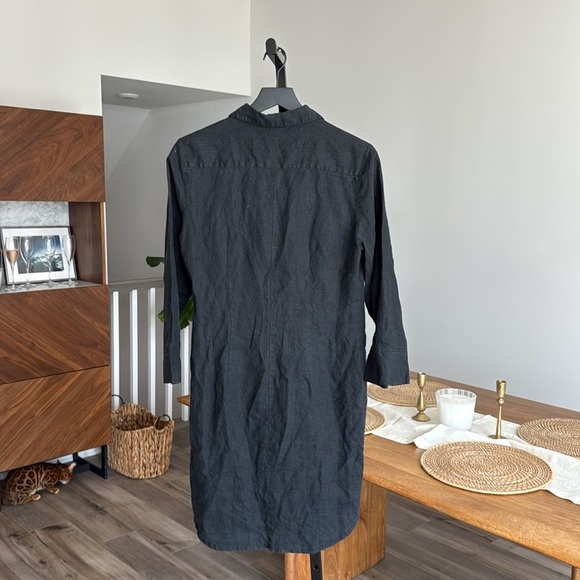 Isabella Bird linen shirt dress - Picture 3 of 3